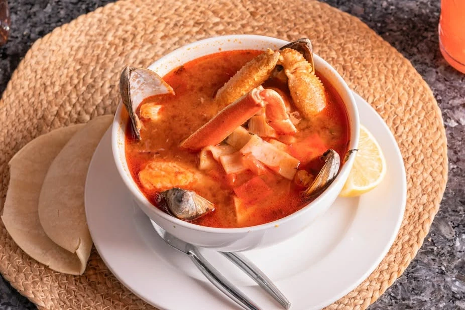 Seafood soup